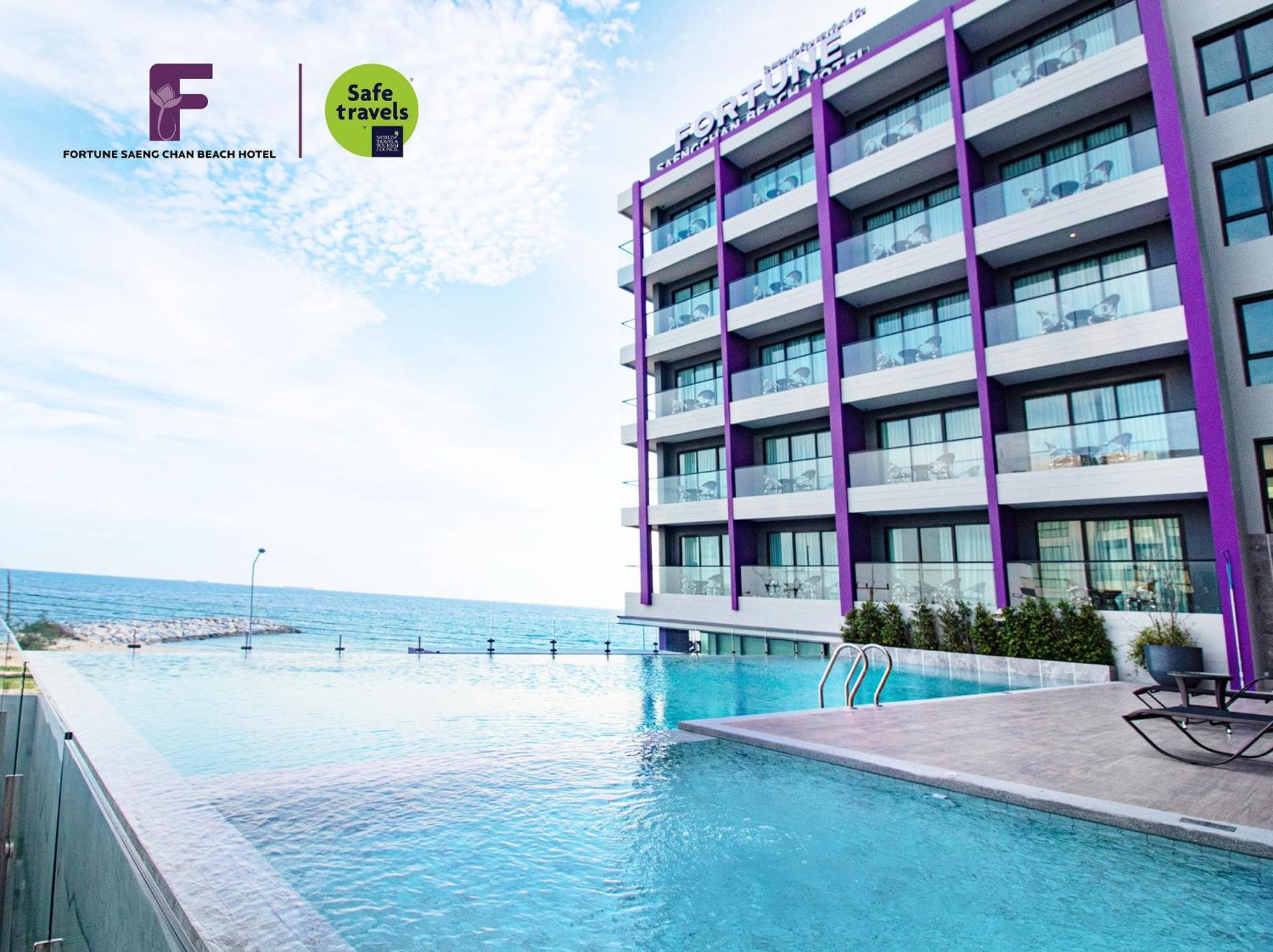 Fortune Saeng Chan Beach Hotel Rayong - Sha Plus Esterno foto